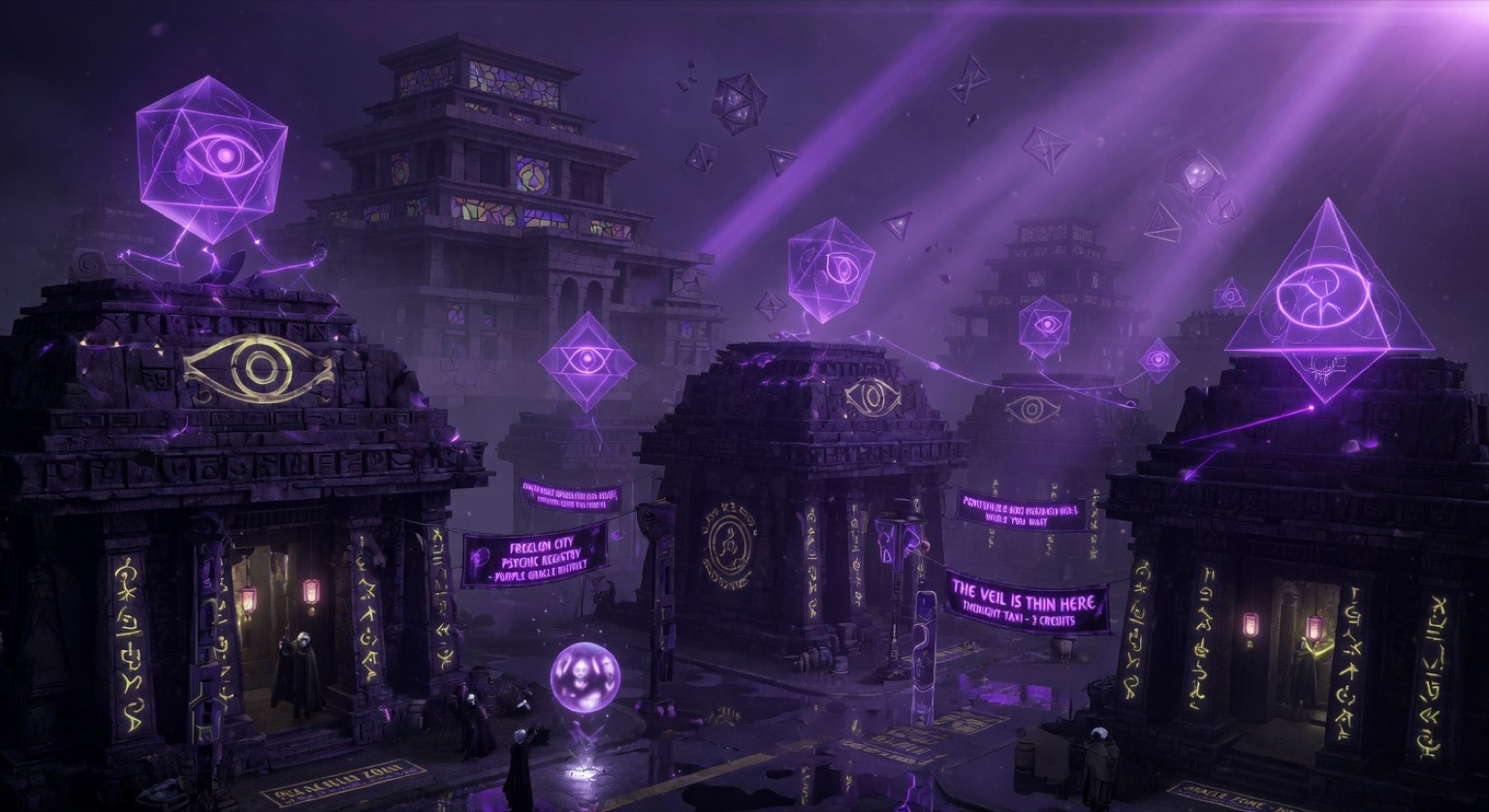 Purple Oracle district